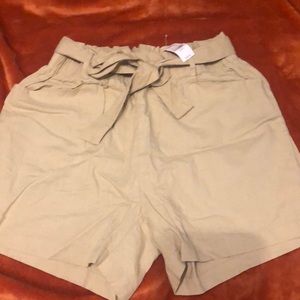 High waisted shorts